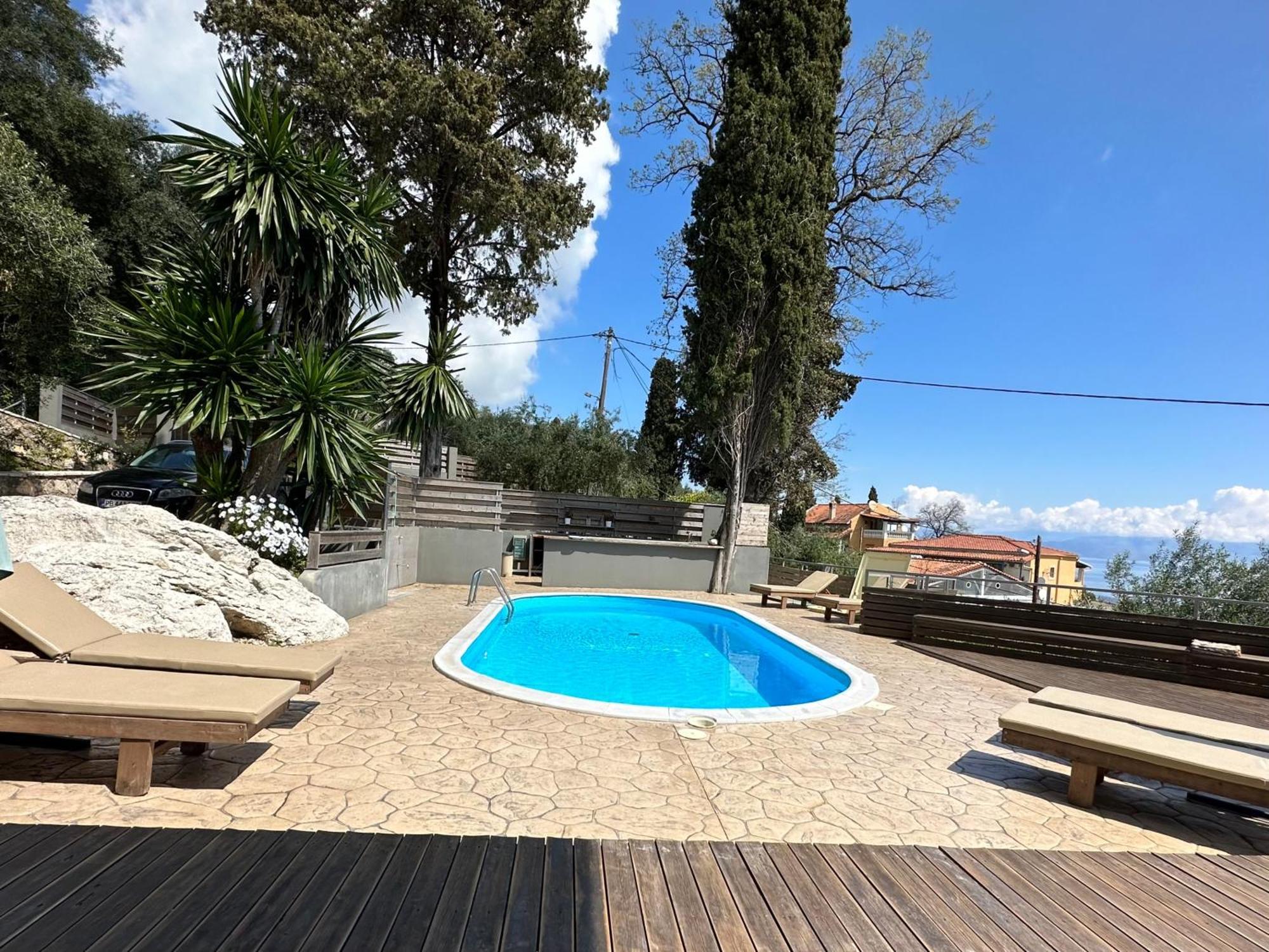 Seven Keys Luxury Suites Achílleion Dış mekan fotoğraf