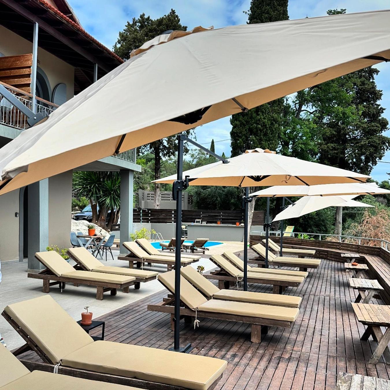 Seven Keys Luxury Suites Achílleion Dış mekan fotoğraf